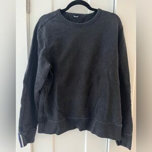 Kit & Ace MENS AWest Coast Crewneck Pullover - Heathered black - Size M